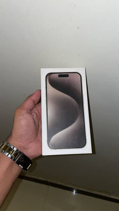 Iphone 15 pro max 256 GB, Brand New Box Pack.