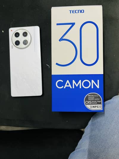 Tecno camon 30 12/256 GB 9.5 condition home use phone