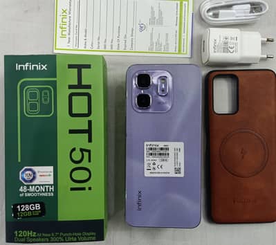 infinix Hot 50i,*12/128GB,*2Month WaRnty"Ladys UsE*Lusssshh 10/9.5,*