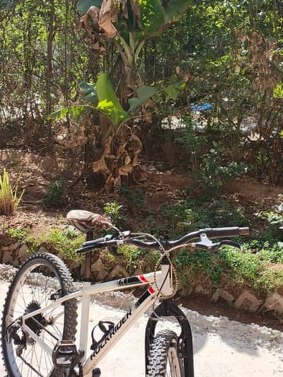 B'TWIN Rockrider ST 100 mountain bike.