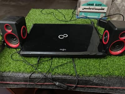Fujitsu laptop 4gb ram 350gb hard Intel Celeron