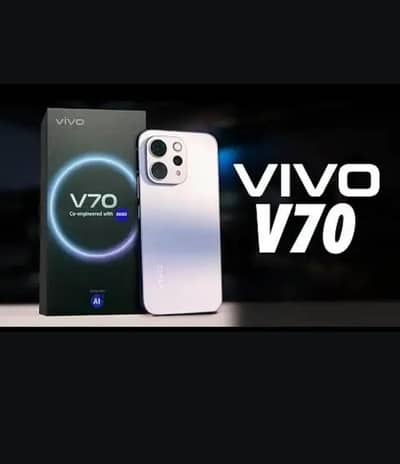 Vivo V70 12GB/512gb pta approved Box Pack