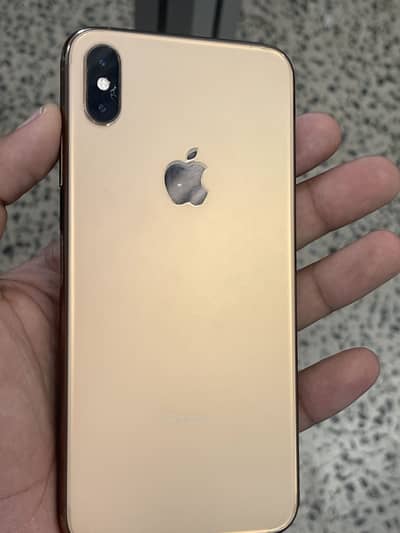 Iphone xsmax 256 gb pta approved good condition dual sim physical