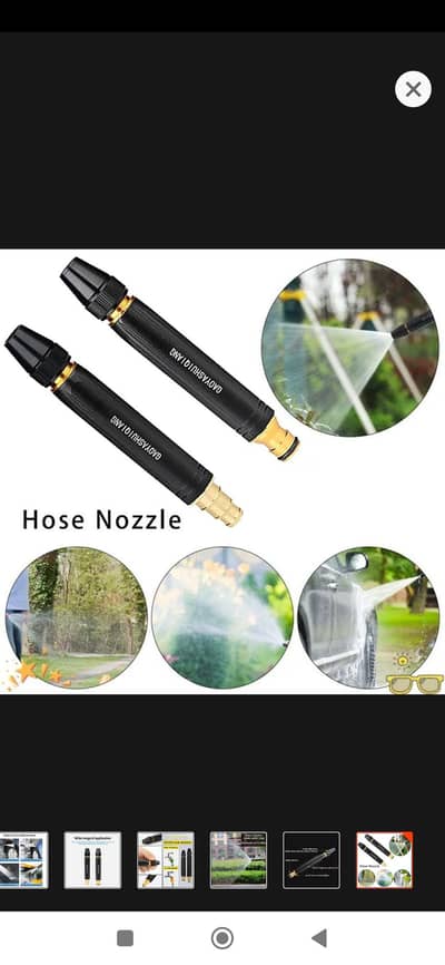 High Pressure Washer Shower Car Wash Water Household Car Watering