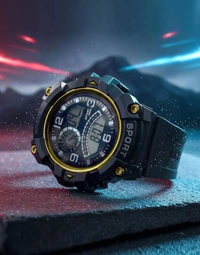 Men Sport Watch - Waterproof and Strong Build - Like New Condition