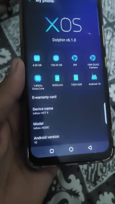 INFINIX HOT 7 4/128 5000MAH