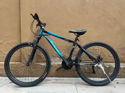 BOKSP Mountain Bike (Geared) - Black & Blue