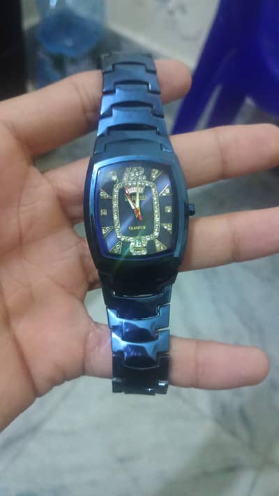 Blue Beautiful stone watch