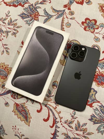 iPhone 15 Pro Max- With Box & OG Cable