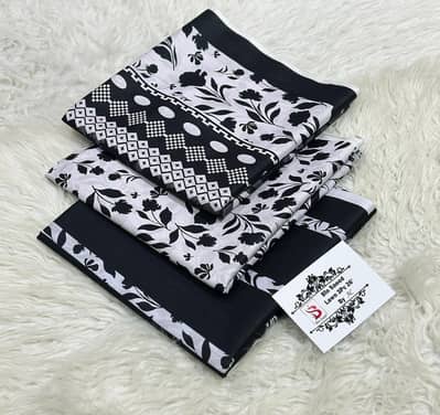 Bin Saeed same as Original printed 3pc Collection/Ladies Drees Party