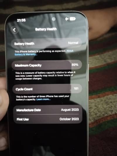 iPhone 15 Pro Max | 256GB | Non-PTA | 1010 Condition | Urgent Sale
