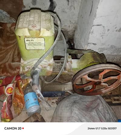 1 hp ka pump ha adhe ka motor he copper me