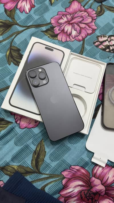 14 pro max jv (256) with box