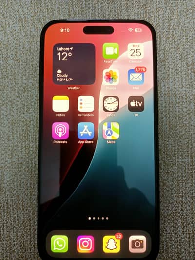 iPhone 14 Pro Max 10/10 with box Non PTA Waterpack Truetone Like New.