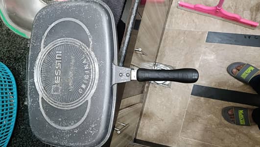 GRILL FRY PAN ORIGINAL ITALY