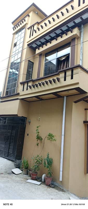 Double Storey Carnal House Available For Sale In Abdullah Town Near Miysral Road Rwp