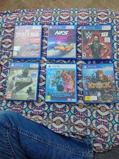 PS4 / PS5 Games for Sale – Excellent Condition