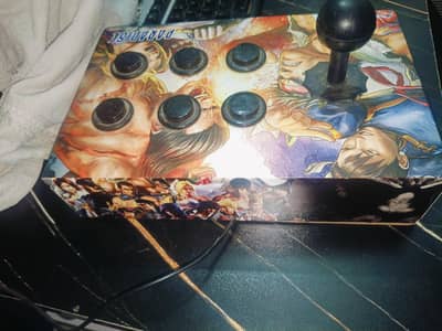 Arcade joystick 6 button working fine condition 10/10 for tekken 8