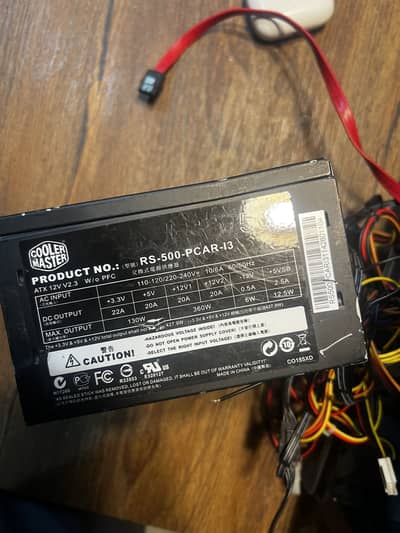 Coolermaster 500watts psu URGENT SALE,PRICE IS NEGOTIABLE