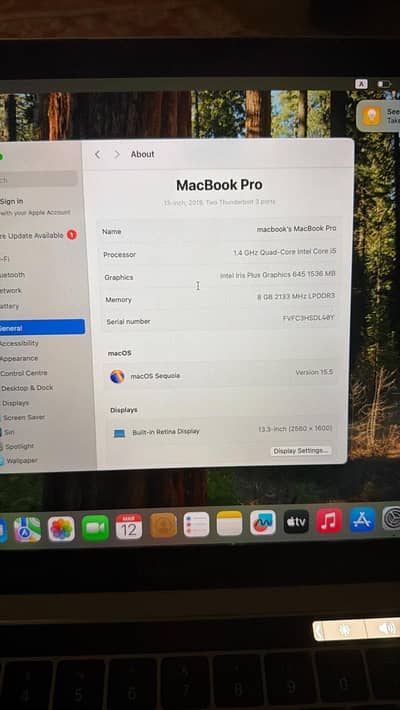 MacBook pro 2019