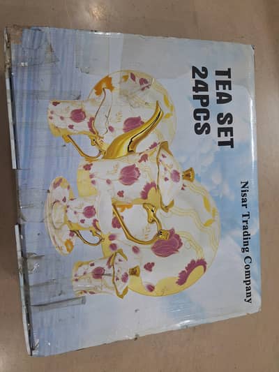 Tea set 24 pieces