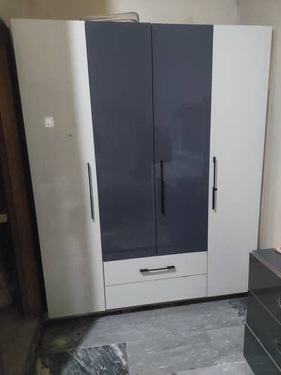 4 door wardrobes super glass front patex bord box