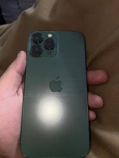 13 pro max 256 gb gree color