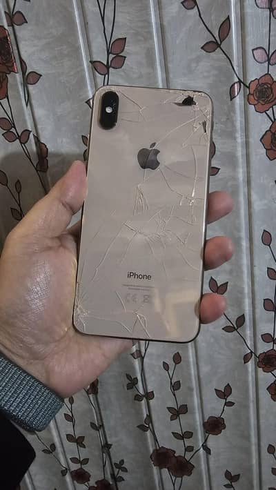 iphone xs max 64 gb non pta back glass demeg battery health 76