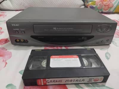 TEAC vcr 6 head ok and new condition full working