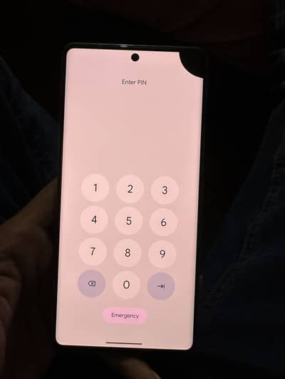 Pixel 7 pro dote  finger not working