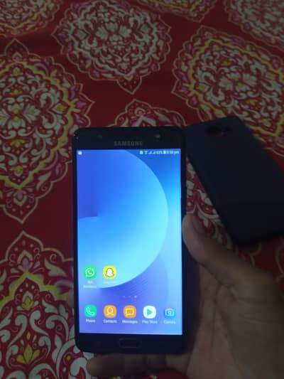 Samsung j7 max total original 4-32 official pta argent sale