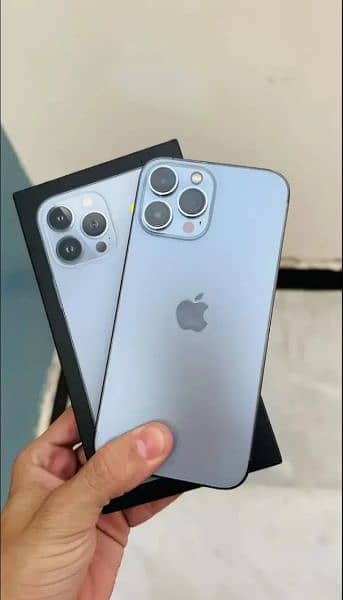 Apple I phone 13 pro official PTA approved 128 GB memory water pack