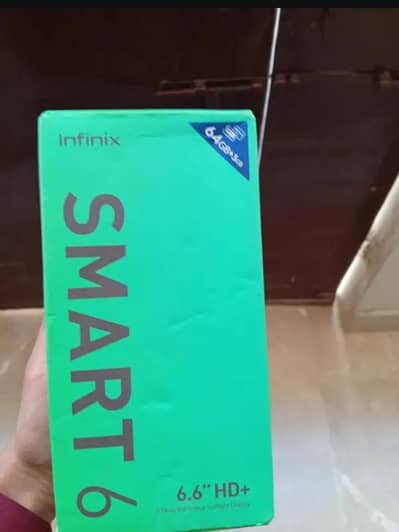 Infinix samrt 6 3 GB 64 gb with box sealed pack mobile