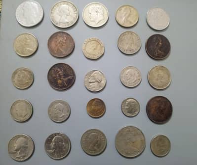 ORIGINAL BRITISH PAKISTAN MORE 80+ COIN COLLECTION CONTACT 03432655513