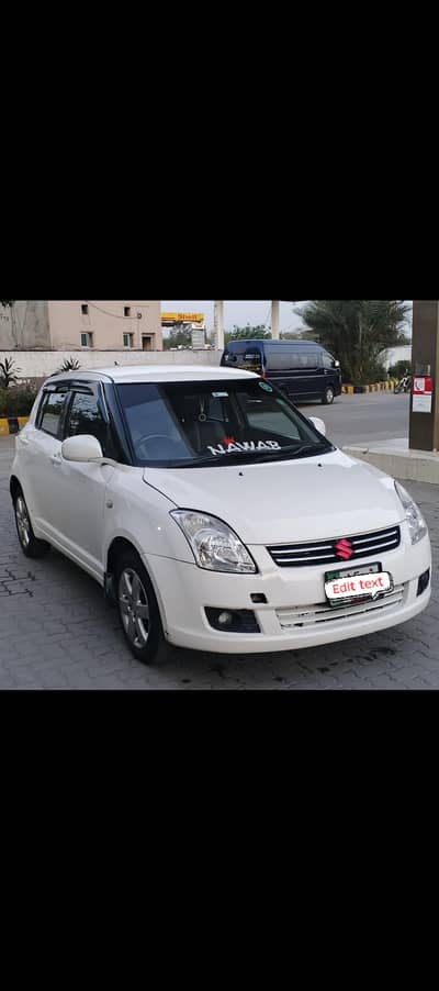 Suzuki Swift White color 2011/2012 Model