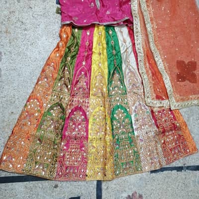 mehndi dress