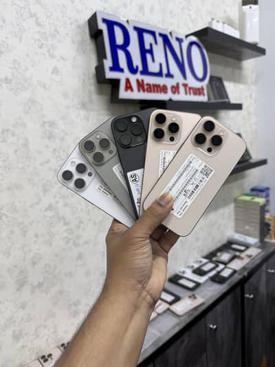 iPhone 16 Pro 128gb NON PTA kits avl