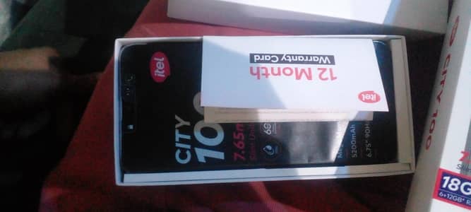 12 months warranty. only box open