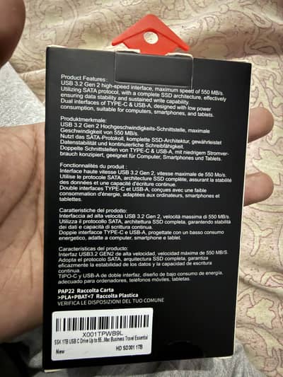 SSK SD301 USB SSD DRIVE 1TB