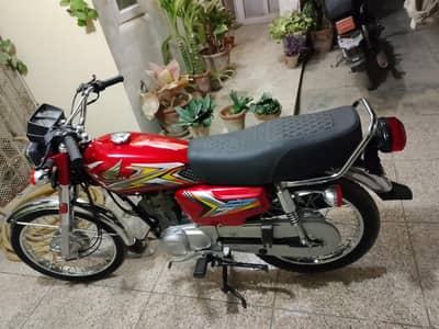 Honda CG 125 | Model 2025  Hyderabad (Red) last month ki Register 2026