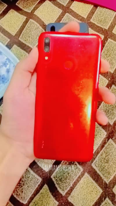 Huawei  y7 prime pta provd  ram 3 rom 32 only phone  glass  side sa bk