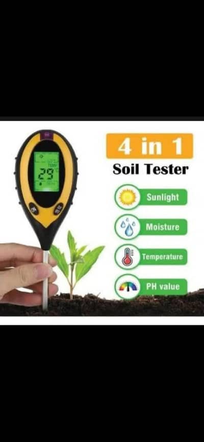 4 in 1 incubator Soil Tester  plant Hygrometer humidity Meter / PH