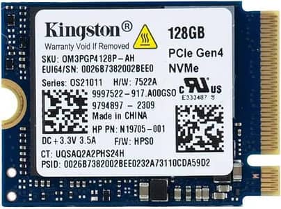Kingston 128GB NVMe