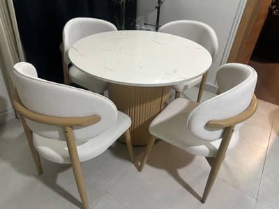 Dinning New 4 seater including storage inside table
