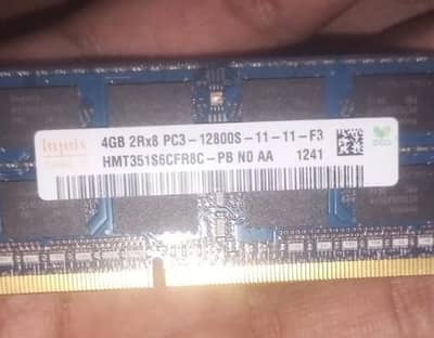 DDR 3 RAM 4GB