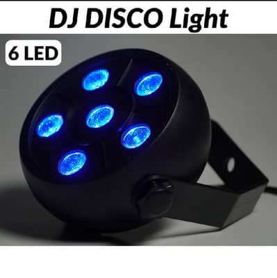 RGB 6 LED Par Stage wall Light Disco Party Wedding Light Led