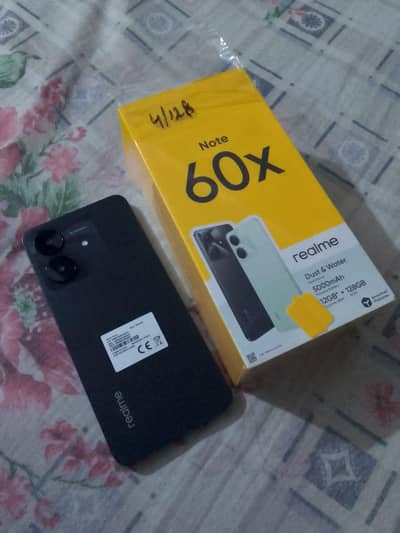 Realme Note 60 X with box for sale