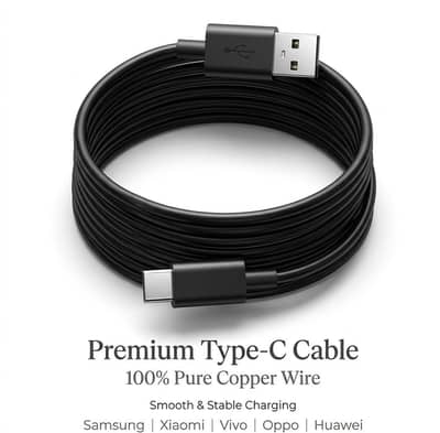 Fast Charging Type-C Charger Cable