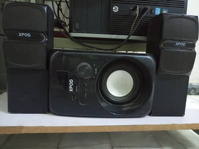 Expod Speakers with subwoofer