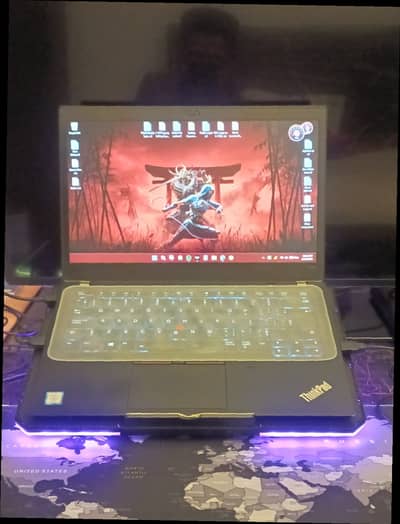 Lenovo T480s Core I5 8th Gen with 16Gb Ram, BackLight and Nvme 256 GB